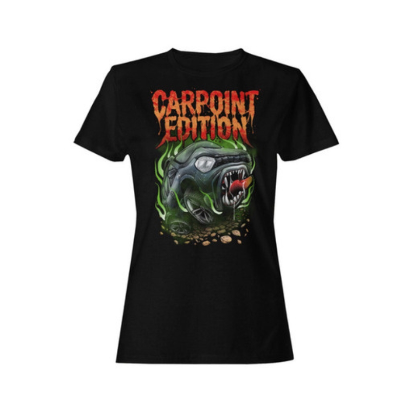 Damen T-Shirt Gildan Dacia Duster Carpoint Edition scary