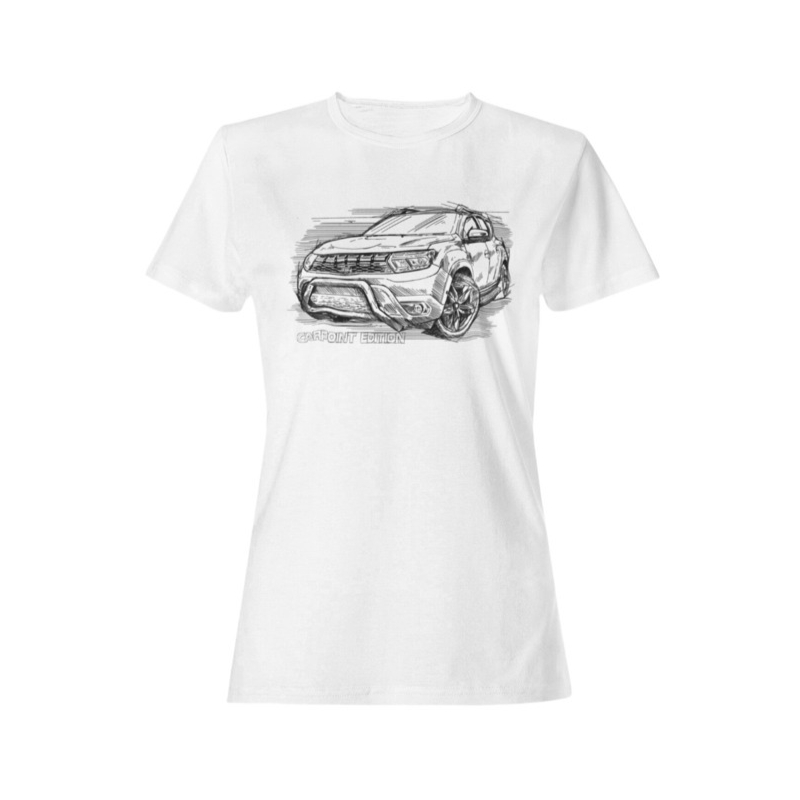 Damen T-Shirt Neu CLIQUE Dacia Duster Carpoint Edition picture