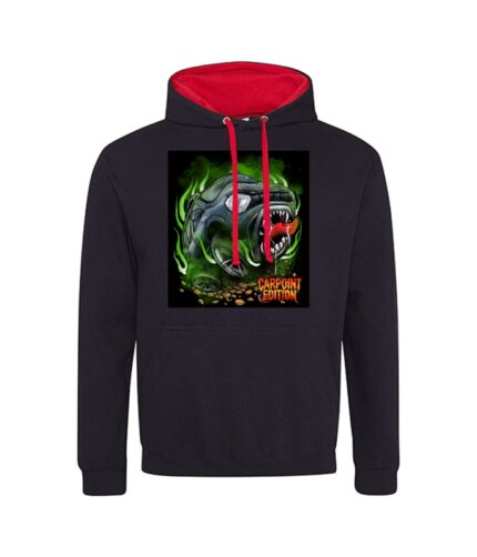 Hoodi Kaputzenpullover Unisex Just Hoods Dacia Duster Carpoint Edition scary