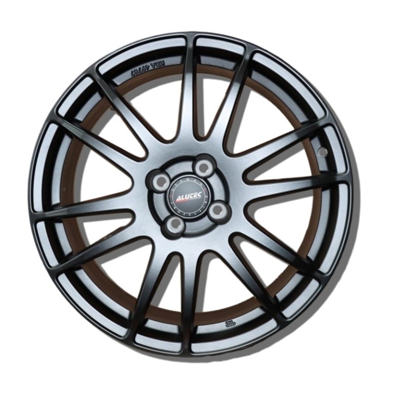 1x Alufelge 18" Alutec Monstr racing-schwarz Passend