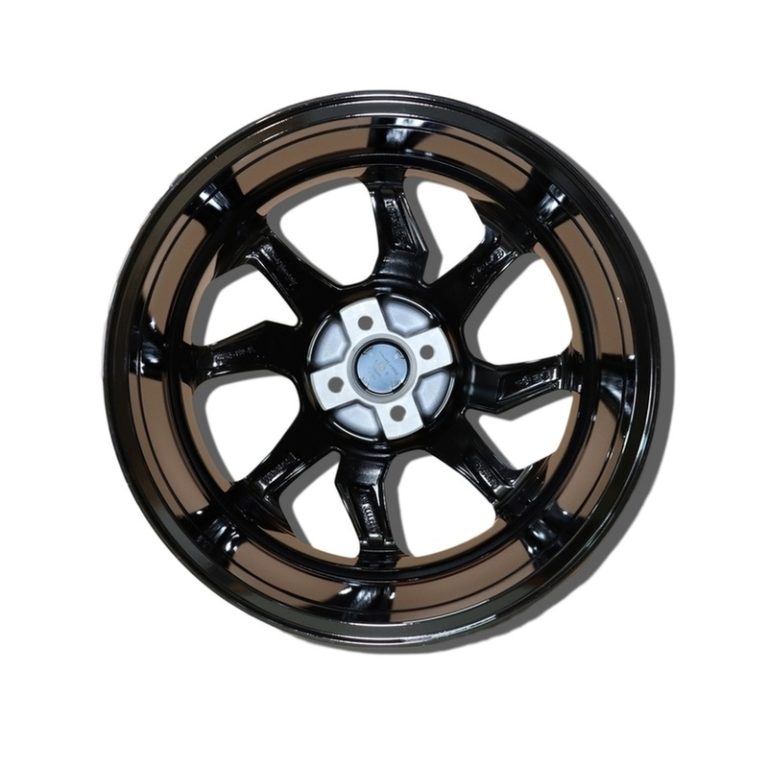 1x Alufelge 18" Alutec ADX.02 diamant-schwarz frontpoliert