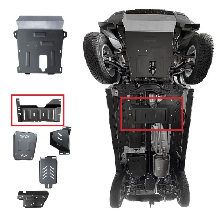 Stahl Unterfahrschutz für DPF Dacia Duster II Baujahr 2018-2023
