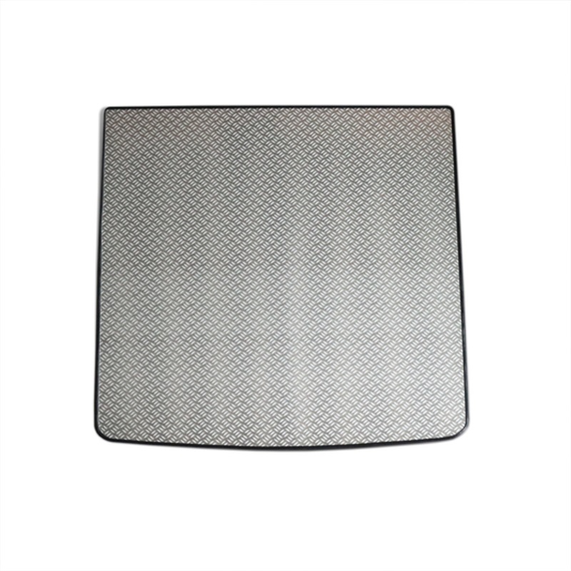 Exclusive Kofferraummatte aus Edelstahl mit Anti-Rutsch-Relief für Dacia Duster ab 2018