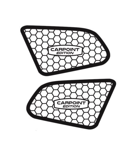 2er Set Gitteraufkleber Carpoint Edition Kofferraumfenster fur Dacia Duster ab 2018