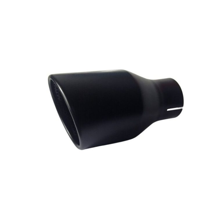 Auspuffblende Endrohr schwarz 100mm Auspuff 60mm für Dacia Duster