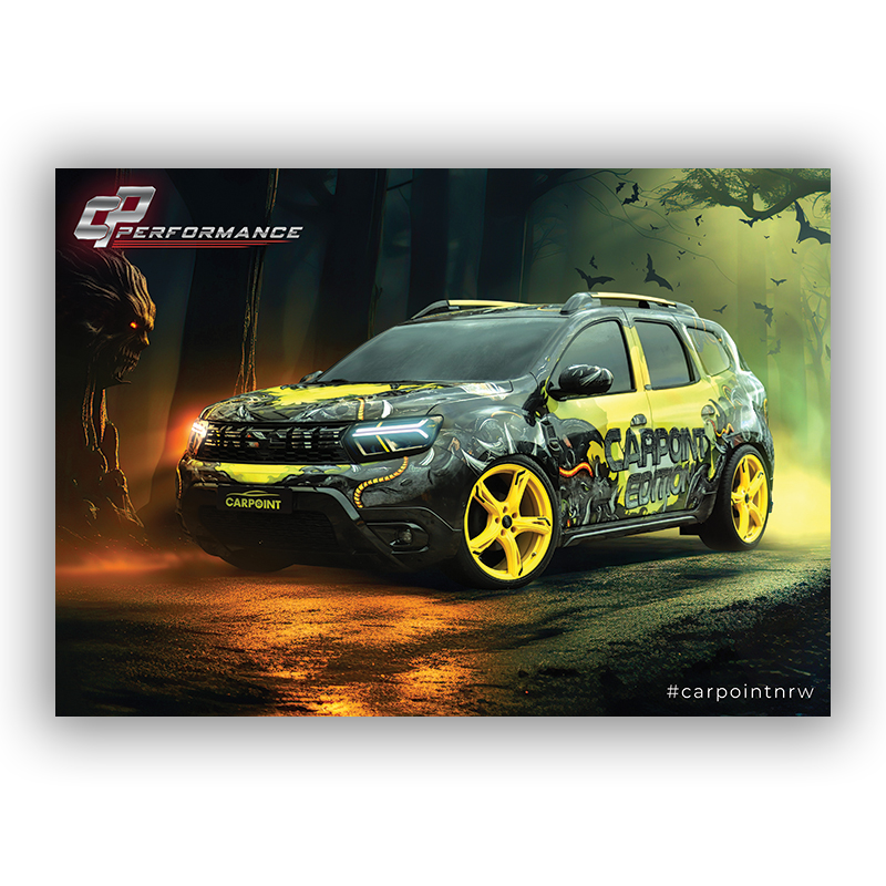Poster Plakat Dacia Duster Carpoint Performance Monster