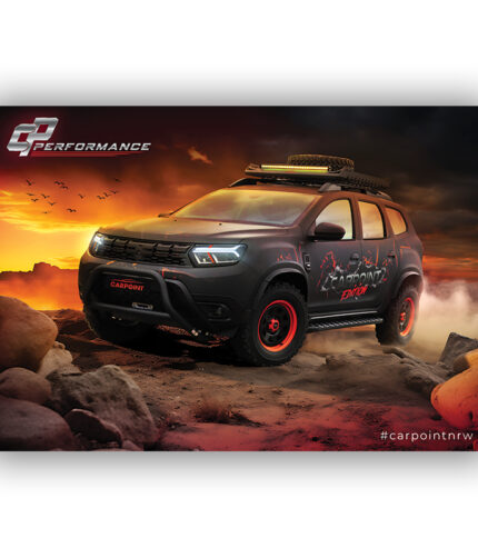 Poster Plakat Dacia Duster Carpoint Performance Offroad
