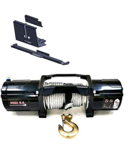 Seilwinde Roma 2268 (kg) 12V mit Seilwindenanbausatz für Dacia Duster II