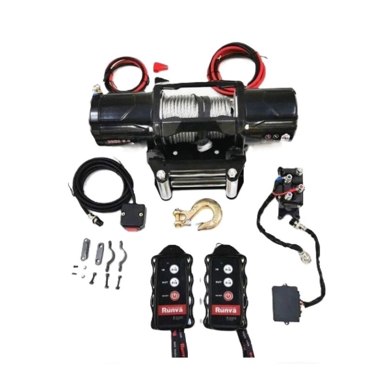 Seilwinde Roma 2268 (kg) 12V mit Seilwindenanbausatz für Dacia Duster II