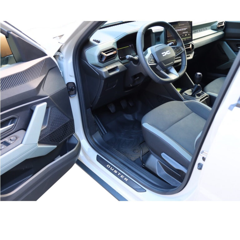 Door sill trims with lighting for Dacia Duster III