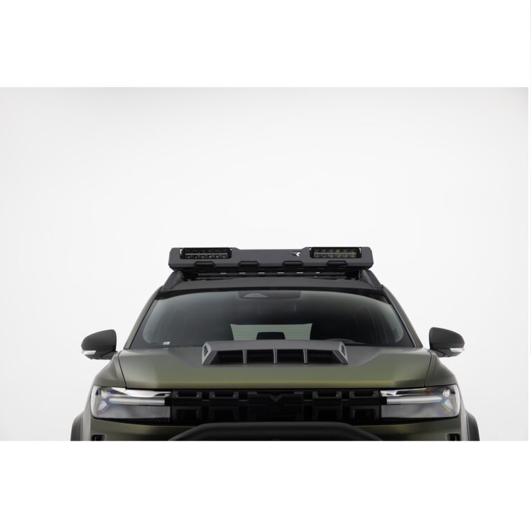 Dachgepäckträger/Dachkorb "REDUST" für Dacia Duster III (Alu) Schwarz Matt