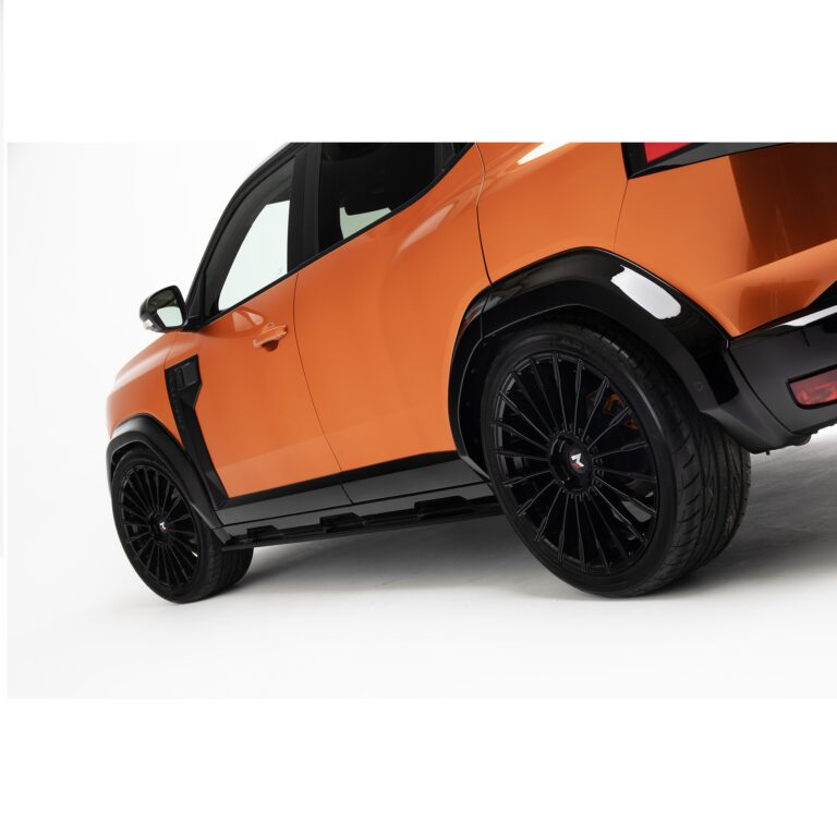 Radlauf / Kotflügelverbreiterung "REDUST" für Dacia Duster III (Schwarz Glänzend)+20mm