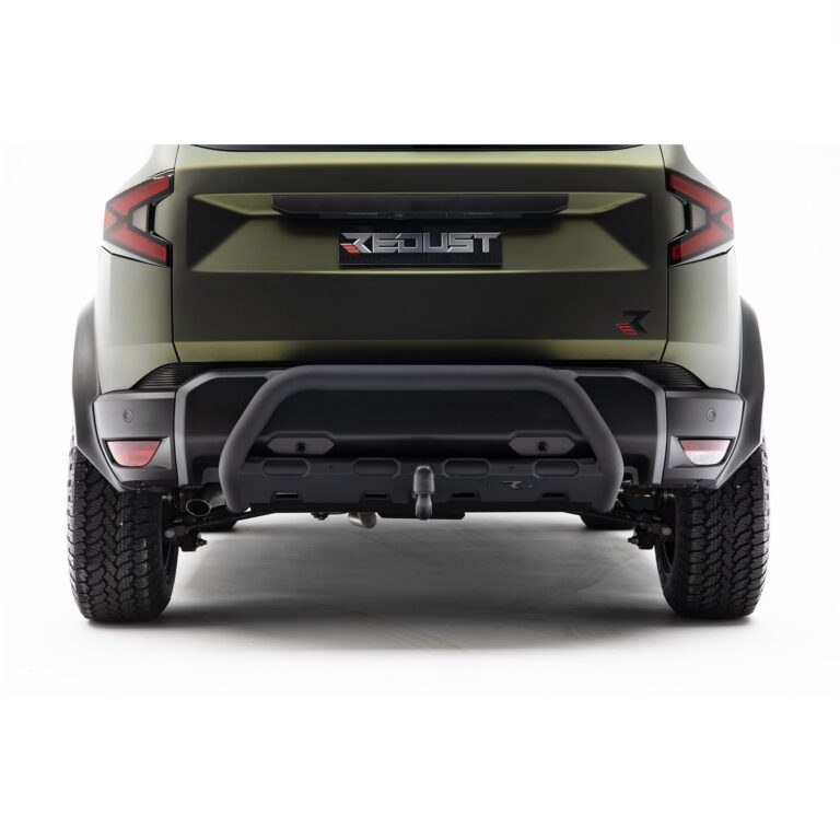 Heckbügel "REDUST" für Dacia Duster III Schwarz Matt