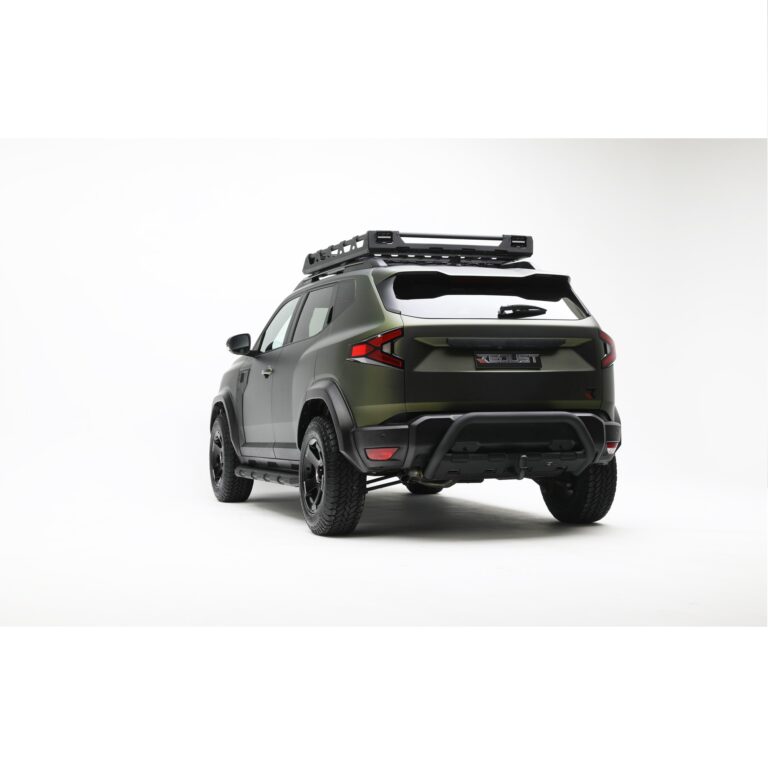 Heckbügel "REDUST" für Dacia Duster III Schwarz Matt