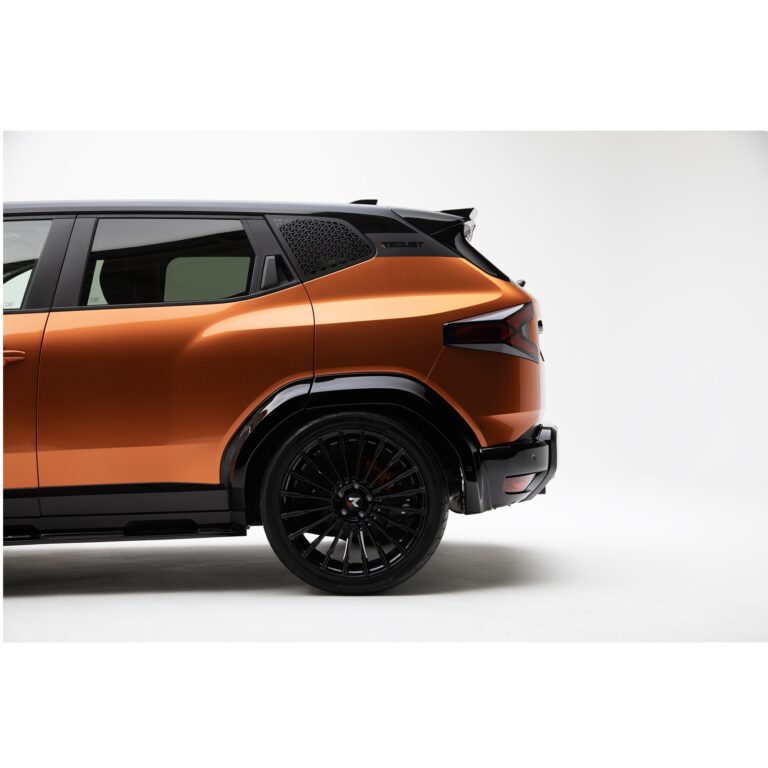 Radlauf / Kotflügelverbreiterung "REDUST" für Dacia Duster III (Schwarz Glänzend)+20mm