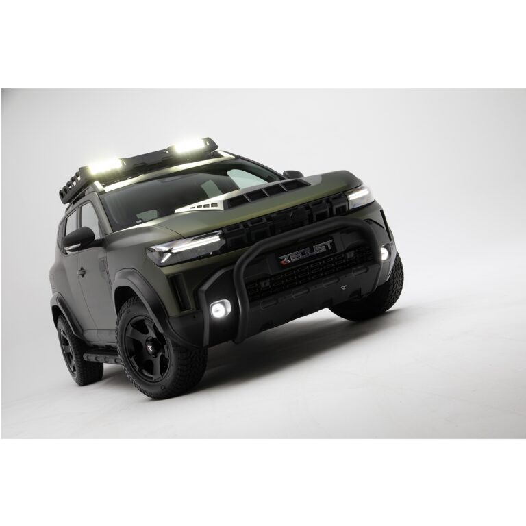 Frontschutzbügel "REDUST" für Dacia Duster III 4WD Schwarz Matt