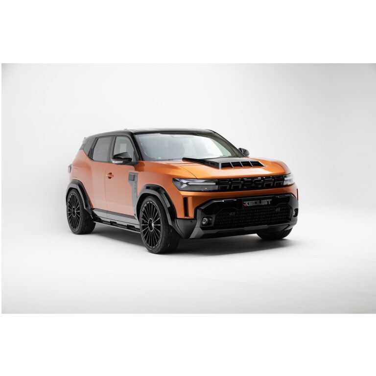 Dachreling "REDUST" für Dacia Duster III Schwarz Glänzend