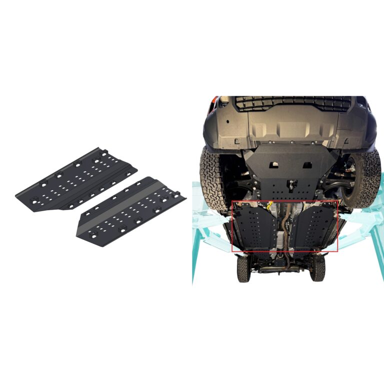 REDUST Alu Unterfahrschutz Linke + Rechte Seite für Dacia Duster III