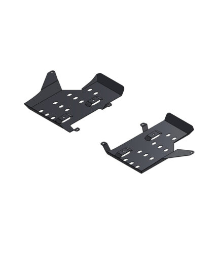 REDUST Alu Unterfahrschutz Linker + Rechter Tank für Dacia Duster III 4WD