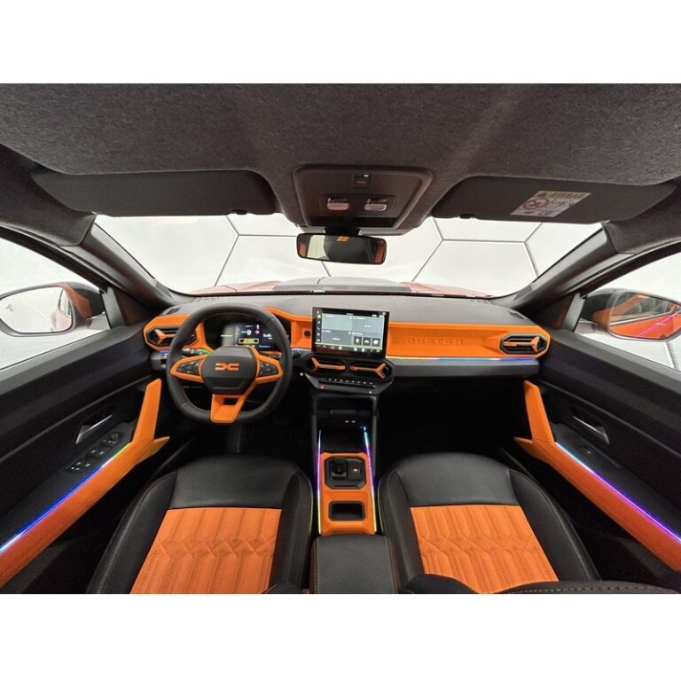 REDUST Lederausstattung mit beflockten Innenelementen für Dacia Duster III