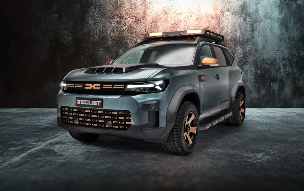 REDUST Alu Dachkorb für Dacia Bigster