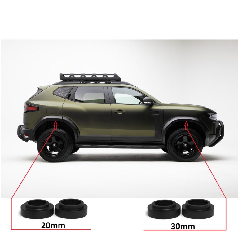 REDUST Fahrwerk-Höherlegungskit für Dacia Duster III 4WD