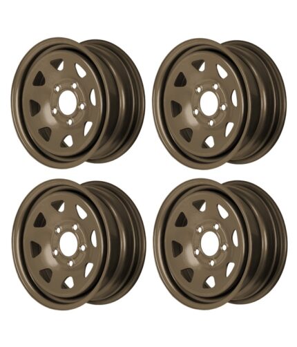 4x Stahlfelge 16" Dotz Dakar black für Dacia Duster & Bigster